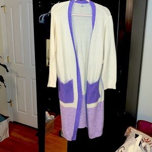ANTHRO long open cardigan